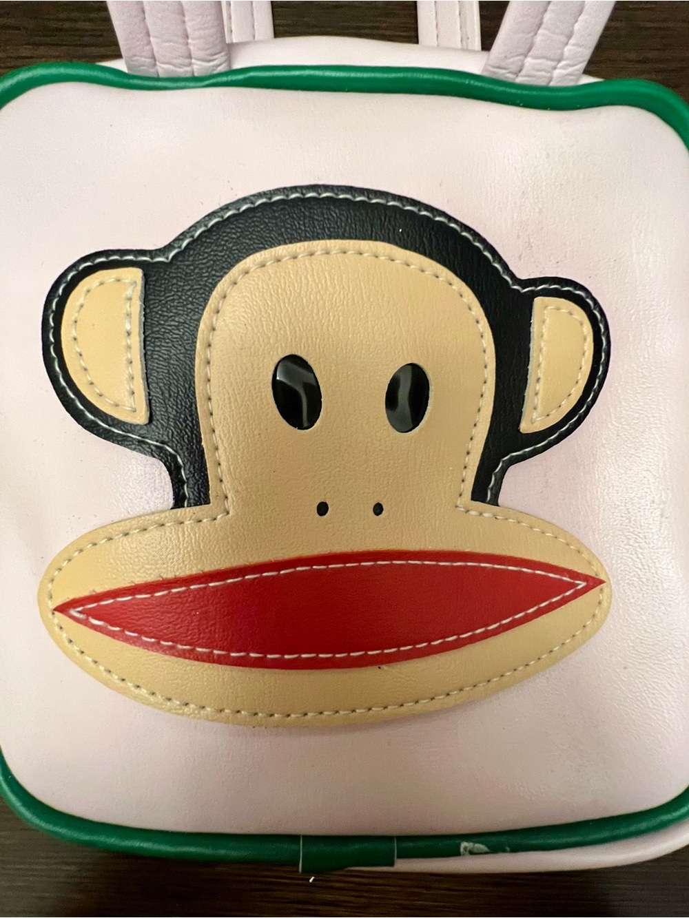 Paul Frank Julius 2007 Mini Pink Handbag Purse Y2K Monkey Face Box Bag - Picture 2 of 11